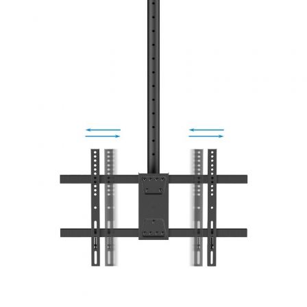 Soporte de Techo Giratorio/ Inclinable/ Nivelable TooQ LPCE1186TSLI-XL-B para TV de 43-86'/ hasta 60kg Soporte de Techo Giratorio/ Inclinable/ Nivelable TooQ LPCE1186TSLI-XL-B para TV de 43-86'/ hasta 60kg