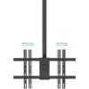 Soporte de Techo Giratorio/ Inclinable/ Nivelable TooQ LPCE2286TSLI-XL-B para 2 TV de 43-86'/ hasta 100kg