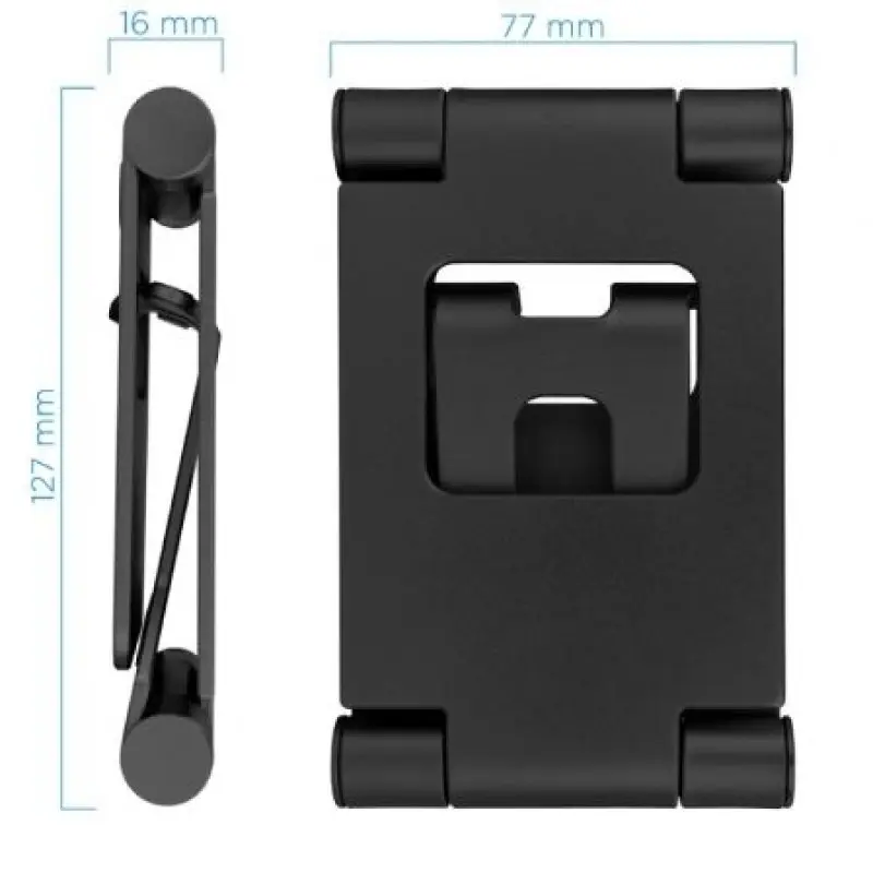 Soporte para Smartphone/Tablet TooQ PH-KEOPS-NOCHE/ Negro Soporte para Smartphone/Tablet TooQ PH-KEOPS-NOCHE/ Negro