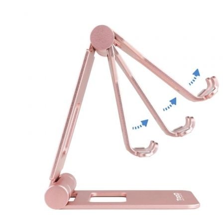 Soporte para Smartphone/Tablet TooQ PH-KEOPS-OCASO/ Rosa Soporte para Smartphone/Tablet TooQ PH-KEOPS-OCASO/ Rosa