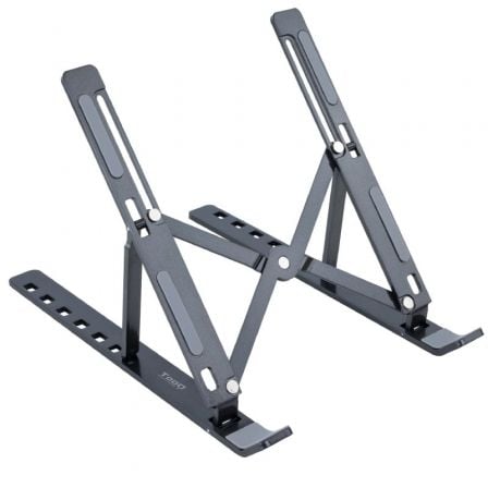 Soporte TooQ TQLRS0035-AL-G para Portátil/ Tablet hasta 15'/ Gris Soporte TooQ TQLRS0035-AL-G para Portátil/ Tablet hasta 15'/ Gris