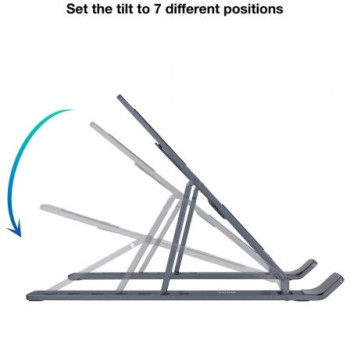 Soporte TooQ TQLRS0035-AL-G para Portátil/ Tablet hasta 15'/ Gris Soporte TooQ TQLRS0035-AL-G para Portátil/ Tablet hasta 15'/ Gris