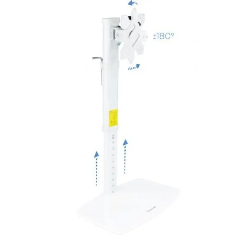 Soporte de Mesa Giratorio/ Inclinable TooQ DB1127TN-W para TV y Portátil de 17-27' Soporte de Mesa Giratorio/ Inclinable TooQ DB1127TN-W para TV y Portátil de 17-27'