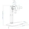 Soporte de Mesa Giratorio/ Inclinable TooQ DB1127TN-W para TV y Portátil de 17-27' Soporte de Mesa Giratorio/ Inclinable TooQ DB1127TN-W para TV y Portátil de 17-27'