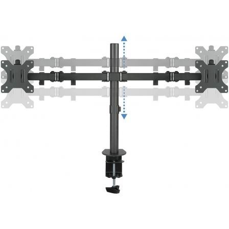 Soporte para 2 Monitores TooQ DB1232TN-B/ hasta 8kg Soporte para 2 Monitores TooQ DB1232TN-B/ hasta 8kg