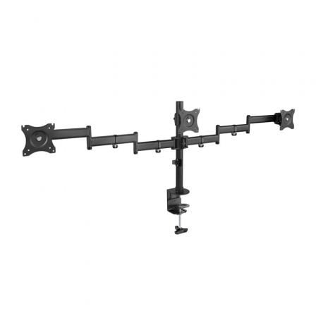 Soporte para 3 Monitores TooQ DB1327TN-B/ hasta 8kg Soporte para 3 Monitores TooQ DB1327TN-B/ hasta 8kg