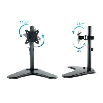 Soporte de Mesa Orientable/ Inclinable Tooq DB1701TN-B para TV y Portátil de 17-32' Soporte de Mesa Orientable/ Inclinable Tooq DB1701TN-B para TV y Portátil de 17-32'