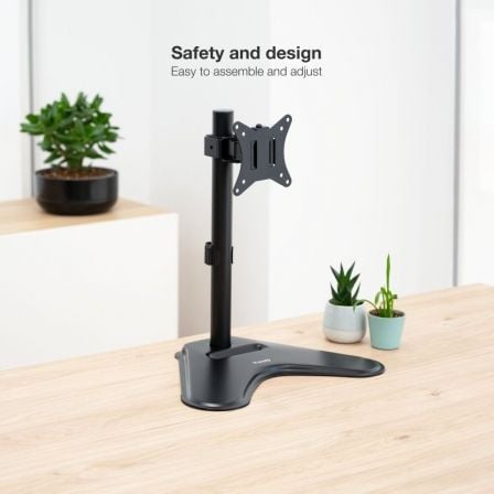 Soporte de Mesa Orientable/ Inclinable Tooq DB1701TN-B para TV y Portátil de 17-32' Soporte de Mesa Orientable/ Inclinable Tooq DB1701TN-B para TV y Portátil de 17-32'