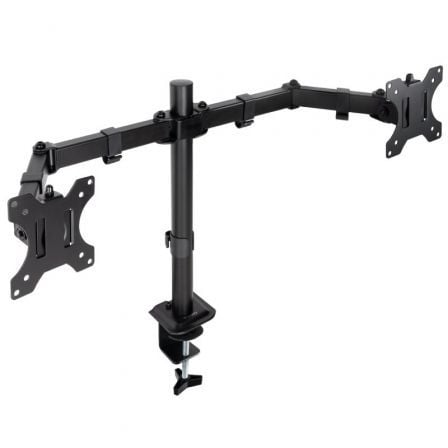 Soporte para 2 Monitores TooQ DB1802TN-B/ hasta 8kg Soporte para 2 Monitores TooQ DB1802TN-B/ hasta 8kg