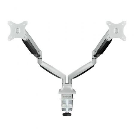 Soporte para 2 Monitores TooQ DB3132TNR-S/ hasta 9kg Soporte para 2 Monitores TooQ DB3132TNR-S/ hasta 9kg