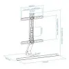 Soporte de Mesa TooQ DB3265F-B para TV de 32-65'/ hasta 40kg Soporte de Mesa TooQ DB3265F-B para TV de 32-65'/ hasta 40kg