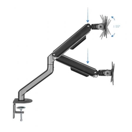 Soporte para Monitor TooQ DB4032TNR-G/ hasta 9kg Soporte para Monitor TooQ DB4032TNR-G/ hasta 9kg