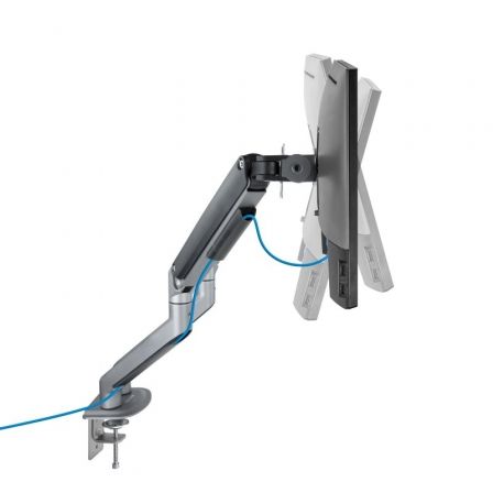 Soporte para 2 Monitores TooQ DB4132TNR-G/ hasta 9kg Soporte para 2 Monitores TooQ DB4132TNR-G/ hasta 9kg