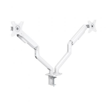 Soporte para 2 Monitores TooQ DB4132TNR-W/ hasta 9kg Soporte para 2 Monitores TooQ DB4132TNR-W/ hasta 9kg