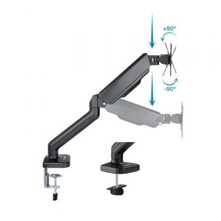 Soporte para Monitor TooQ DB5032TNR-B/ hasta 9kg Soporte para Monitor TooQ DB5032TNR-B/ hasta 9kg