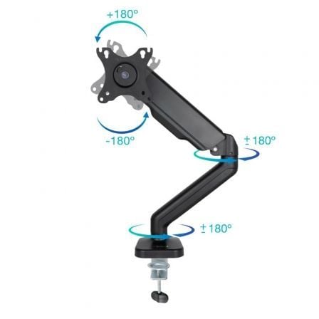 Soporte para Monitor TooQ DB5032TNR-B/ hasta 9kg Soporte para Monitor TooQ DB5032TNR-B/ hasta 9kg