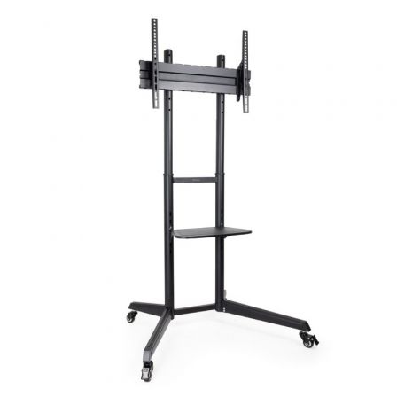 Soporte de Suelo Inclinable con Ruedas TooQ FS1170M-B para TV de 37-70'/ hasta 50kg Soporte de Suelo Inclinable con Ruedas TooQ FS1170M-B para TV de 37-70'/ hasta 50kg