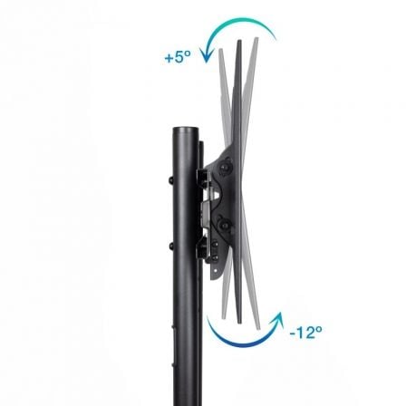 Soporte de Suelo Inclinable con Ruedas TooQ FS1170M-B para TV de 37-70'/ hasta 50kg Soporte de Suelo Inclinable con Ruedas TooQ FS1170M-B para TV de 37-70'/ hasta 50kg