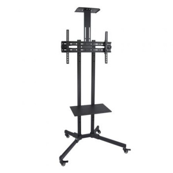Soporte de Suelo Inclinable/ Ajustable TooQ FS1470M-B para TV de 37-70'/ hasta 50kg Soporte de Suelo Inclinable/ Ajustable TooQ FS1470M-B para TV de 37-70'/ hasta 50kg