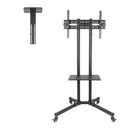 Soporte de Suelo Inclinable/ Ajustable TooQ FS1470M-B para TV de 37-70'/ hasta 50kg Soporte de Suelo Inclinable/ Ajustable TooQ FS1470M-B para TV de 37-70'/ hasta 50kg