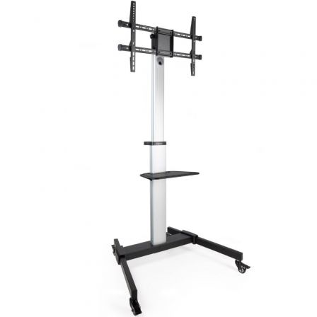 Soporte de Suelo Inclinable/ Ajustable con Ruedas TooQ FS1886M-B para TV de 37-86'/ hasta 50kg Soporte de Suelo Inclinable/ Ajustable con Ruedas TooQ FS1886M-B para TV de 37-86'/ hasta 50kg