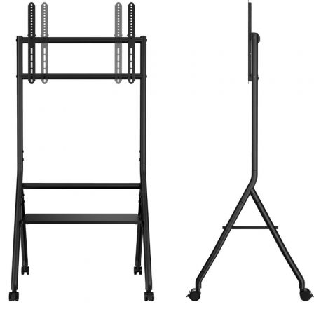 Soporte de Suelo con Ruedas Nivelable TooQ iDREAMS FS20206M-B para TV de 37-86'/ hasta 80kg Soporte de Suelo con Ruedas Nivelable TooQ iDREAMS FS20206M-B para TV de 37-86'/ hasta 80kg