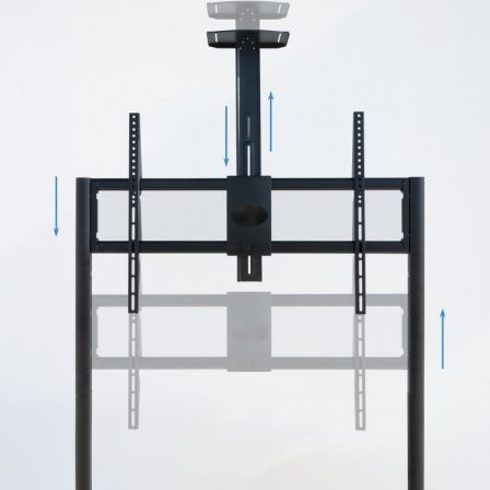 Soporte de Suelo con Ruedas TooQ FS20208M-B para TV de 55-100'/ hasta 120kg Soporte de Suelo con Ruedas TooQ FS20208M-B para TV de 55-100'/ hasta 120kg