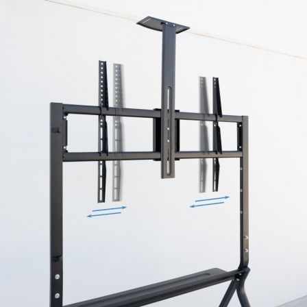 Soporte de Suelo con Ruedas TooQ FS20208M-B para TV de 55-100'/ hasta 120kg Soporte de Suelo con Ruedas TooQ FS20208M-B para TV de 55-100'/ hasta 120kg