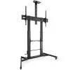 Soporte de Suelo Inclinable/ Ajustable con Ruedas Tooq FS20400HM-B para TV de 60-100'/ hasta 100kg