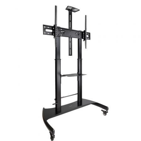 Soporte de Suelo con Ruedas Inclinable/ Nivelable TooQ FS20404HM-B para TV de 60-100'/ hasta 100kg Soporte de Suelo con Ruedas Inclinable/ Nivelable TooQ FS20404HM-B para TV de 60-100'/ hasta 100kg