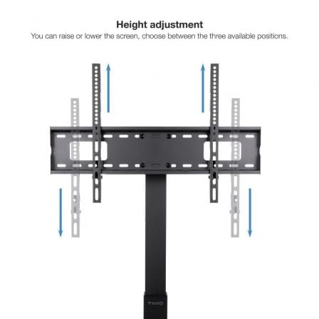 Soporte de Suelo TooQ FS2285M-B para TV de 37-70'/ hasta 40kg Soporte de Suelo TooQ FS2285M-B para TV de 37-70'/ hasta 40kg