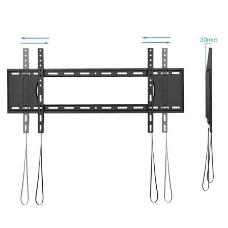 Soporte de Pared TooQ LP1090F-B para TV de 43-90'/ hasta 80kg Soporte de Pared TooQ LP1090F-B para TV de 43-90'/ hasta 80kg