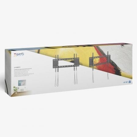 Soporte de Pared TooQ LP1090F-B para TV de 43-90'/ hasta 80kg Soporte de Pared TooQ LP1090F-B para TV de 43-90'/ hasta 80kg