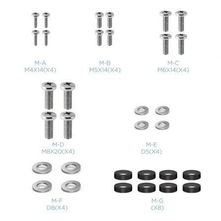 Soporte de Pared Fijo TooQ LP1242F-B para TV de 23-42'/ hasta 35kg Soporte de Pared Fijo TooQ LP1242F-B para TV de 23-42'/ hasta 35kg