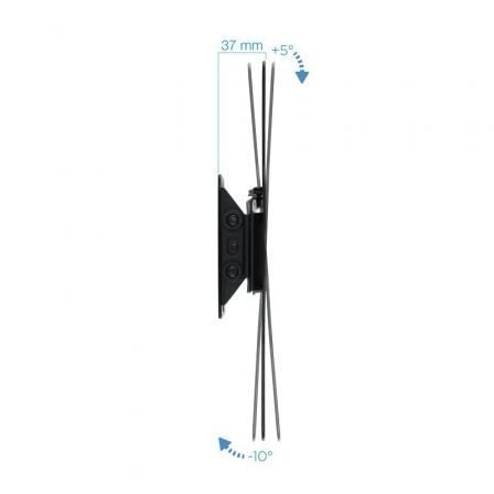 Soporte de Pared Fijo Inclinable TooQ LP1342T-B para TV de 23-42'/ hasta 35kg Soporte de Pared Fijo Inclinable TooQ LP1342T-B para TV de 23-42'/ hasta 35kg