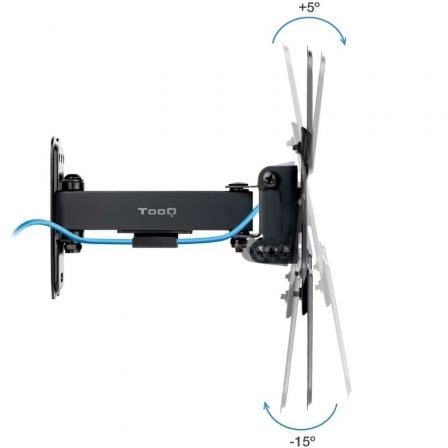 Soporte de Pared Extensible/ Giratorio/ Inclinable TooQ LP1343TN-B para TV de 13-43'/ hasta 20kg Soporte de Pared Extensible/ Giratorio/ Inclinable TooQ LP1343TN-B para TV de 13-43'/ hasta 20kg