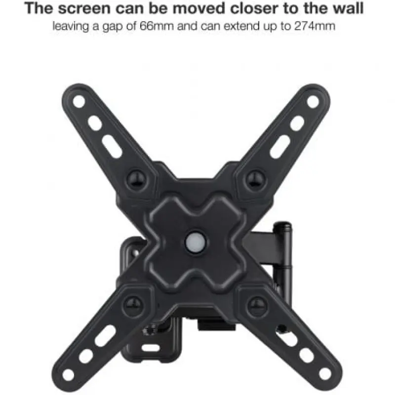 Soporte de Pared Extensible/ Giratorio/ Inclinable TooQ LP1344TN-B para TV de 13-43'/ hasta 20kg Soporte de Pared Extensible/ Giratorio/ Inclinable TooQ LP1344TN-B para TV de 13-43'/ hasta 20kg