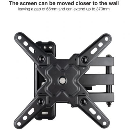 Soporte de Pared Extensible/ Giratorio/ Inclinable TooQ LP1345TN-B para TV de 13-43'/ hasta 20kg Soporte de Pared Extensible/ Giratorio/ Inclinable TooQ LP1345TN-B para TV de 13-43'/ hasta 20kg