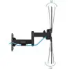 Soporte de Pared Extensible/ Giratorio/ Inclinable TooQ LP1356TN-B para TV de 13-55'/ hasta 25kg Soporte de Pared Extensible/ Giratorio/ Inclinable TooQ LP1356TN-B para TV de 13-55'/ hasta 25kg