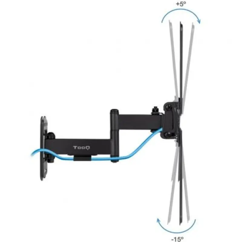 Soporte de Pared Extensible/ Giratorio/ Inclinable TooQ LP1356TN-B para TV de 13-55'/ hasta 25kg Soporte de Pared Extensible/ Giratorio/ Inclinable TooQ LP1356TN-B para TV de 13-55'/ hasta 25kg
