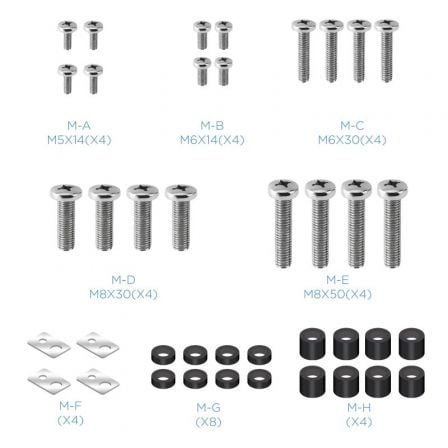 Soporte de Pared Fijo Inclinable TooQ LP42100T-B para TV de 60-100'/ hasta 75kg Soporte de Pared Fijo Inclinable TooQ LP42100T-B para TV de 60-100'/ hasta 75kg