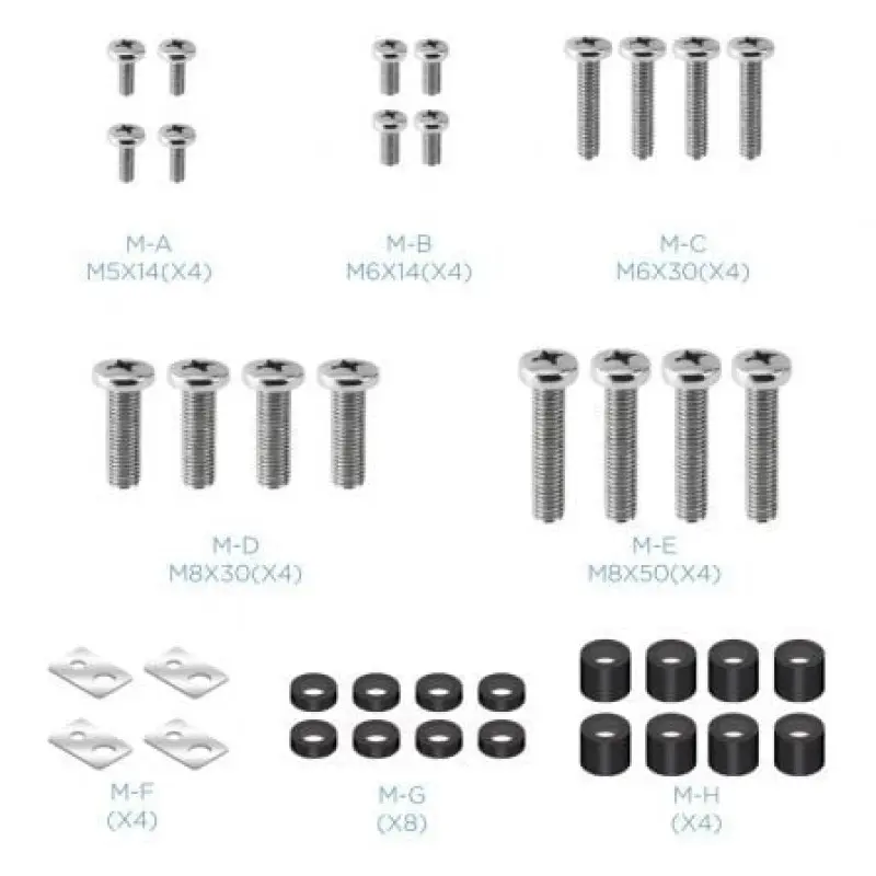 Soporte de Pared Fijo Inclinable TooQ LP42130T-B para TV de 60-100'/ hasta 130kg Soporte de Pared Fijo Inclinable TooQ LP42130T-B para TV de 60-100'/ hasta 130kg