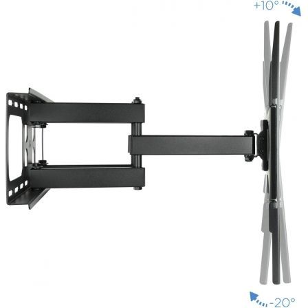 Soporte de Pared Orientable / Inclinable TooQ LP6270TN-B para TV de 37-70'/ hasta 50kg Soporte de Pared Orientable / Inclinable TooQ LP6270TN-B para TV de 37-70'/ hasta 50kg