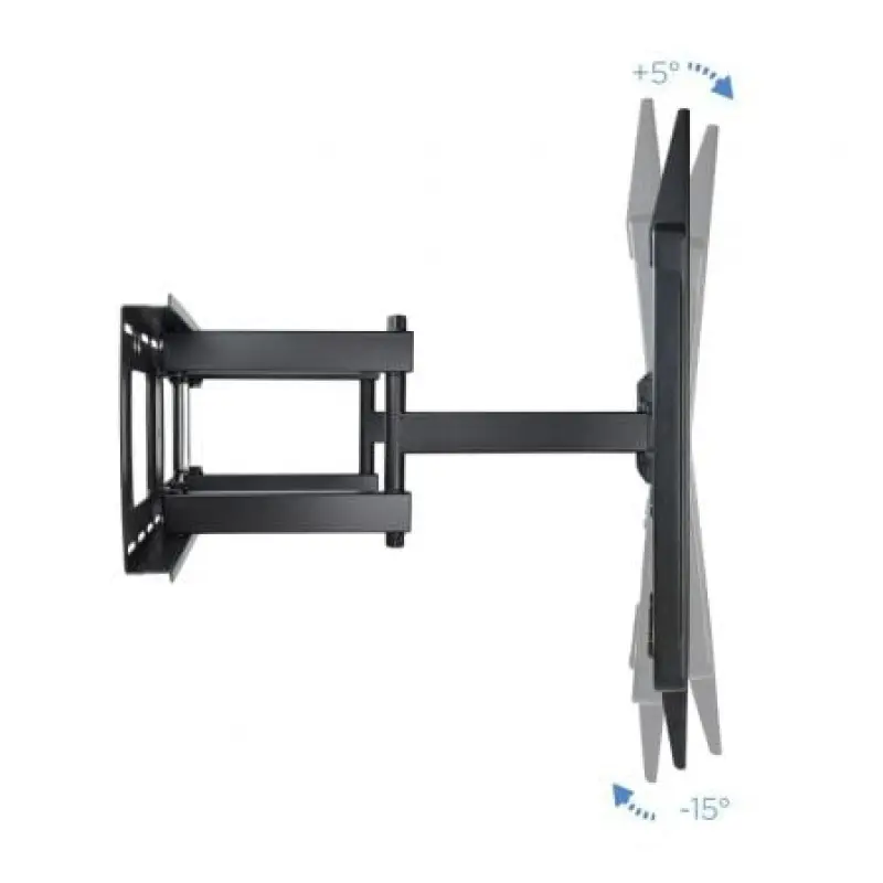 Soporte de Pared Giratorio/ Inclinable/ Nivelable TooQ LP75100TN-B para TV de 60-100'/ hasta 80kg Soporte de Pared Giratorio/ Inclinable/ Nivelable TooQ LP75100TN-B para TV de 60-100'/ hasta 80kg