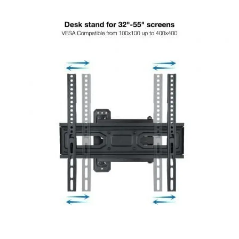 Soporte de Pared Giratorio/ Inclinable/ Nivelable TooQ LP7843TN-B para TV de 32-55'/ hasta 35kg Soporte de Pared Giratorio/ Inclinable/ Nivelable TooQ LP7843TN-B para TV de 32-55'/ hasta 35kg