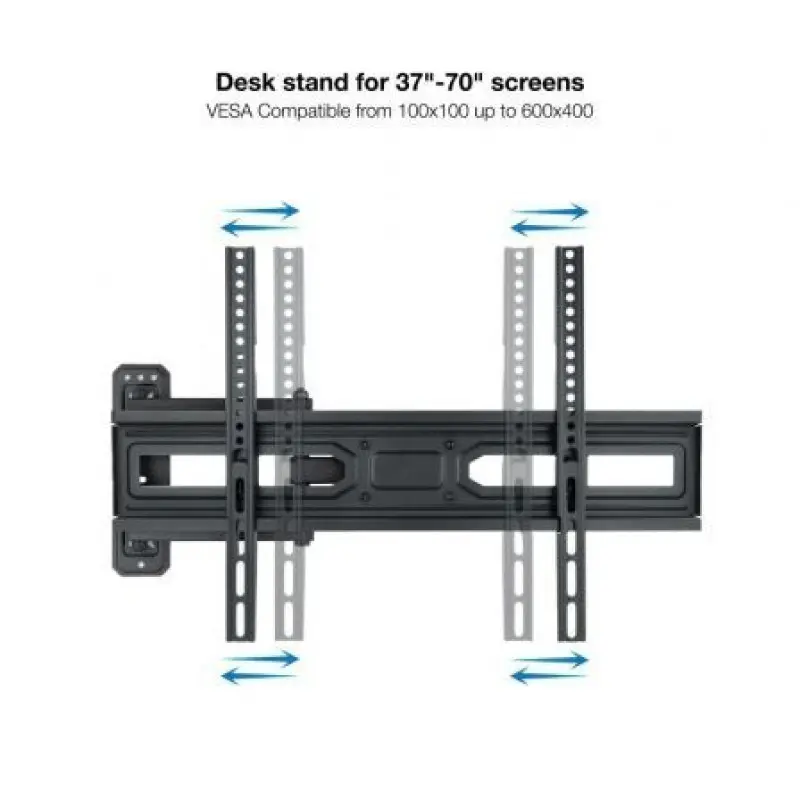 Soporte de Pared Giratorio/ Inclinable/ Nivelable TooQ LP7863TN-B para TV de 37-70'/ hasta 35kg Soporte de Pared Giratorio/ Inclinable/ Nivelable TooQ LP7863TN-B para TV de 37-70'/ hasta 35kg