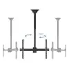 Soporte de Techo Giratorio/ Inclinable/ Nivelable TooQ LPCE1170TSLI-B para TV de 37-70'/ hasta 50kg Soporte de Techo Giratorio/ Inclinable/ Nivelable TooQ LPCE1170TSLI-B para TV de 37-70'/ hasta 50kg