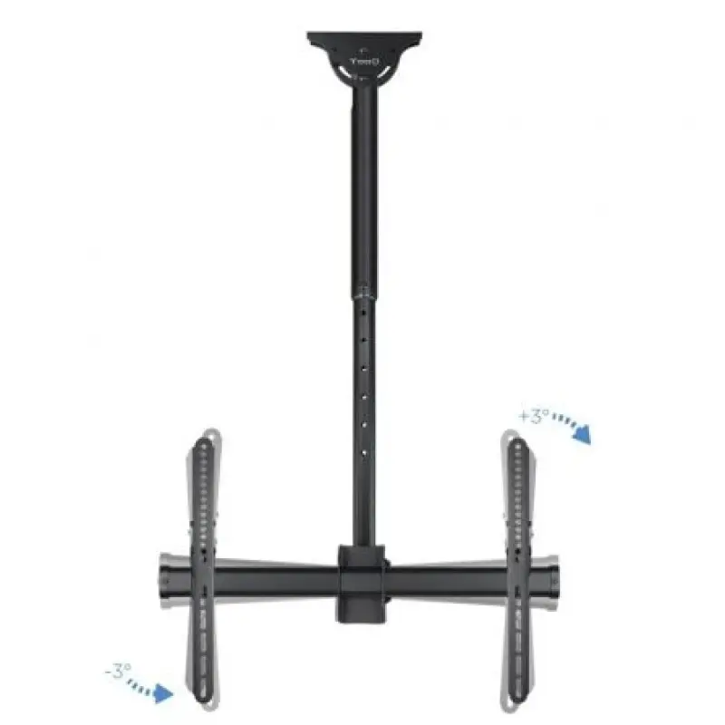 Soporte de Techo Giratorio/ Inclinable/ Nivelable TooQ LPCE1170TSLI-B para TV de 37-70'/ hasta 50kg Soporte de Techo Giratorio/ Inclinable/ Nivelable TooQ LPCE1170TSLI-B para TV de 37-70'/ hasta 50kg