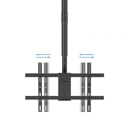 Soporte de Techo Giratorio/ Inclinable/ Nivelable TooQ LPCE1186TSLI-B para TV de 43-86'/ hasta 60kg Soporte de Techo Giratorio/ Inclinable/ Nivelable TooQ LPCE1186TSLI-B para TV de 43-86'/ hasta 60kg