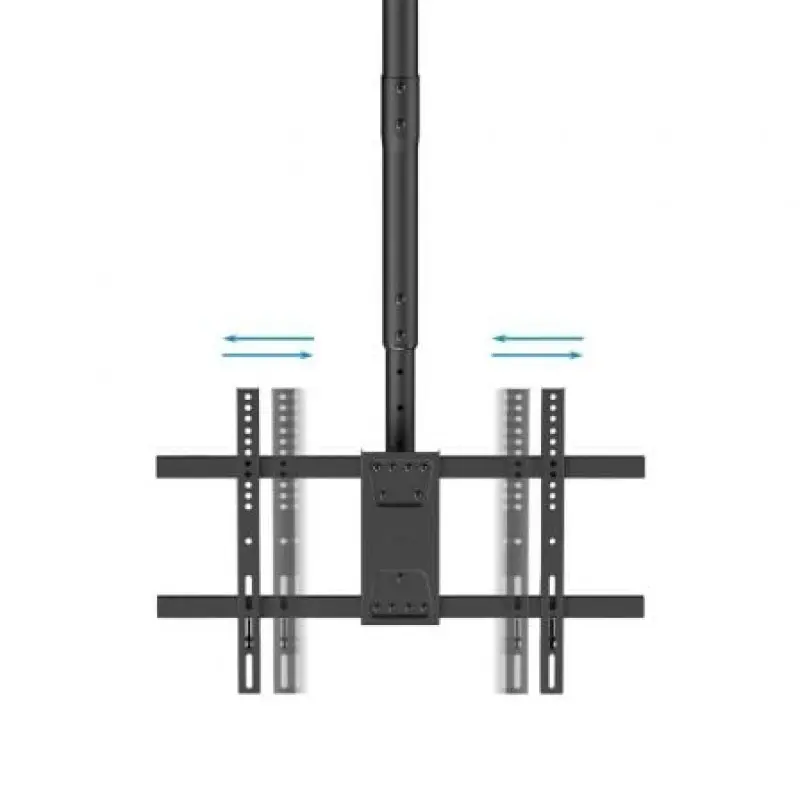 Soporte de Techo Giratorio/ Inclinable/ Nivelable TooQ LPCE1186TSLI-B para TV de 43-86'/ hasta 60kg Soporte de Techo Giratorio/ Inclinable/ Nivelable TooQ LPCE1186TSLI-B para TV de 43-86'/ hasta 60kg
